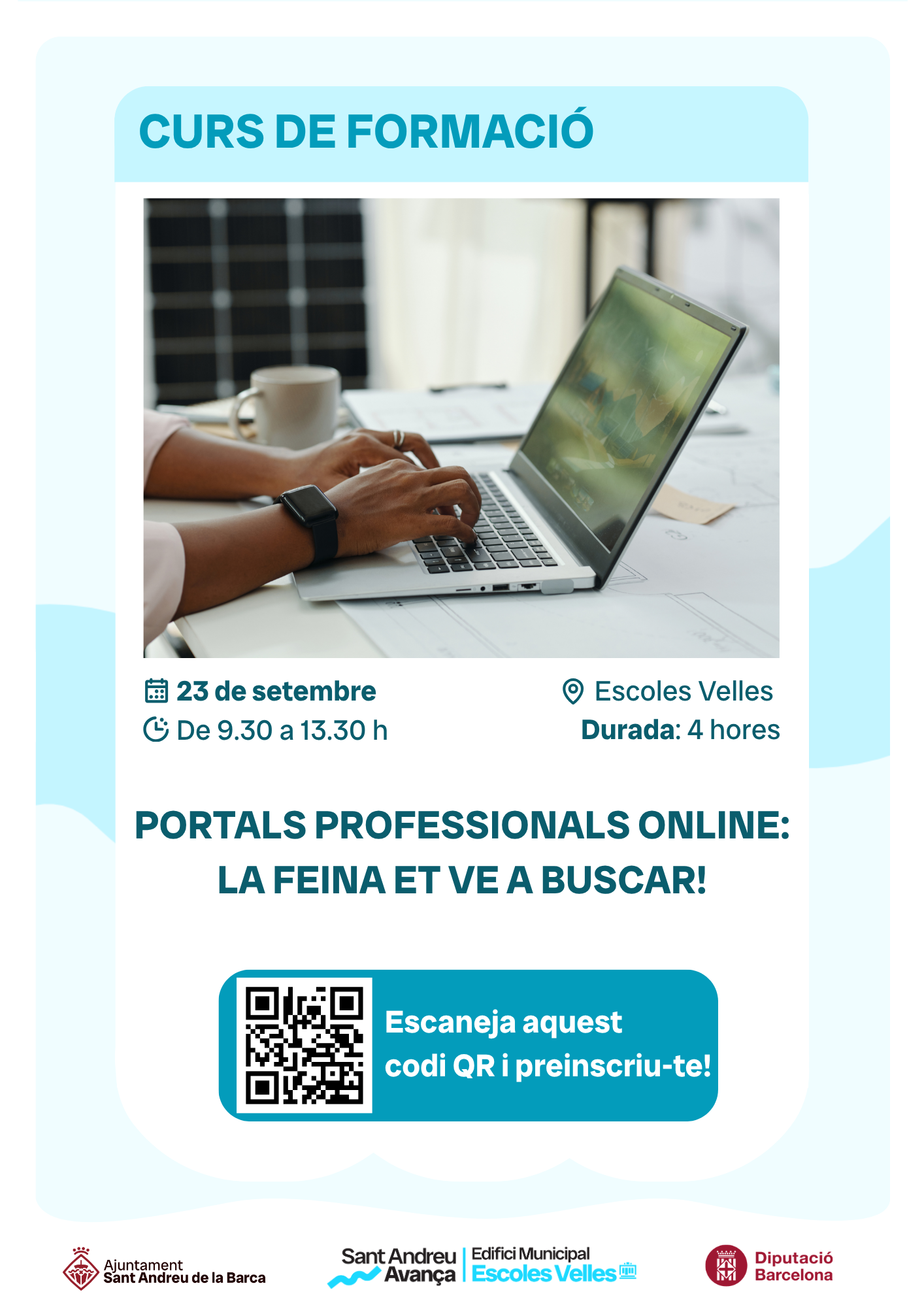 PORTALS PROFESSIONALS ONLINE: LA FEINA ET VE A BUSCAR!